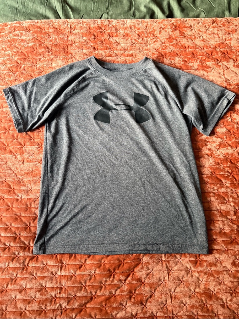Under Armour Dark Gray HeatGear Graphic Tee